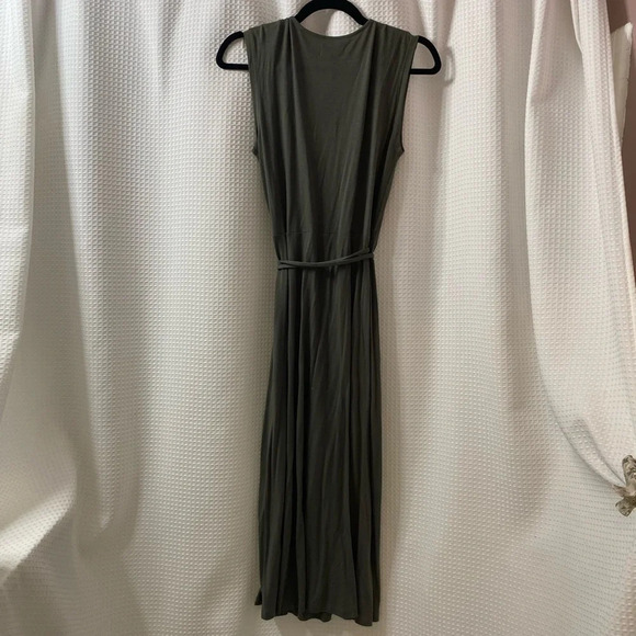 NWT L&G Signaturesoft Jersey Crossover Midi Dress - Picture 4 of 4